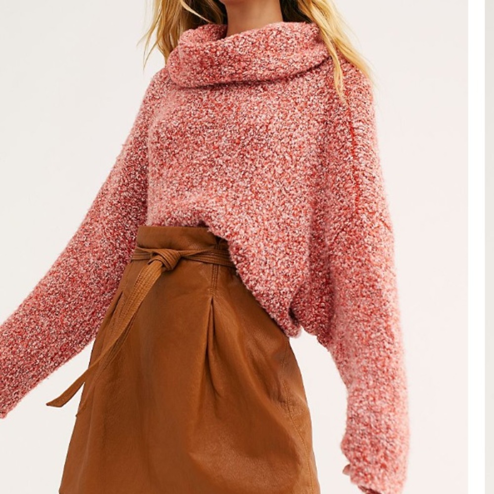 Free People Red Lotus BFF Sweater